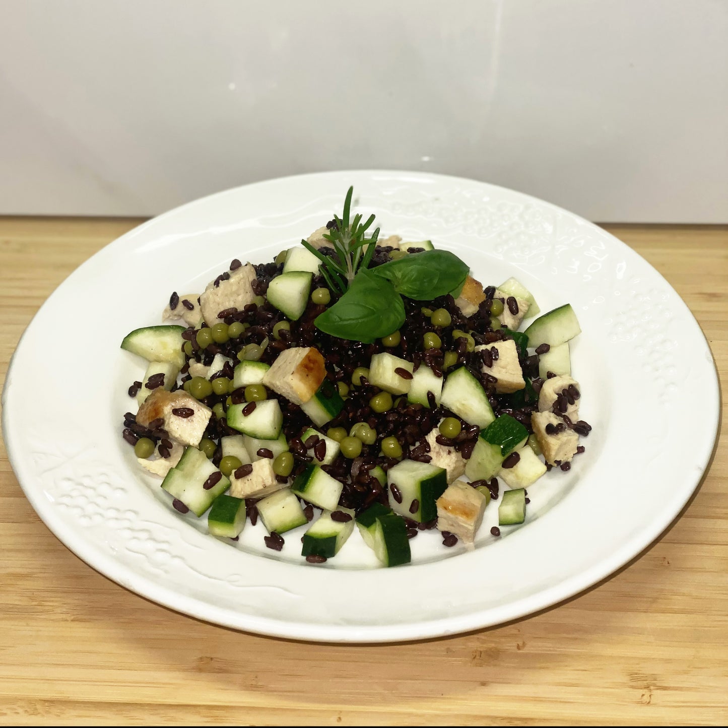 Spadellato nero con pollo